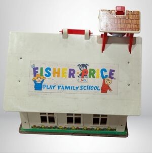 Fisher-Price Play Family School - White with Red & Green Accents